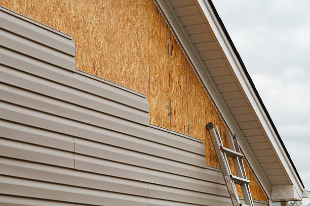 Professional Emergency Siding Repair technician working in Ripley, TN